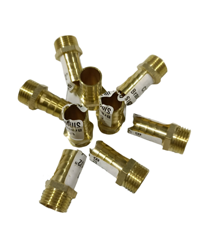 Brass 5/8" x 1/2" Single Tail Bard