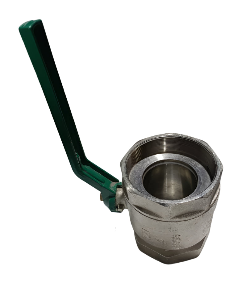 Ball Valve Metal 4" Chrome Brass Screw End