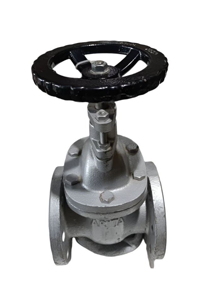 Gate Valve Metal 3" Cast Iron Gate Valve JIS 10KF/E SS304