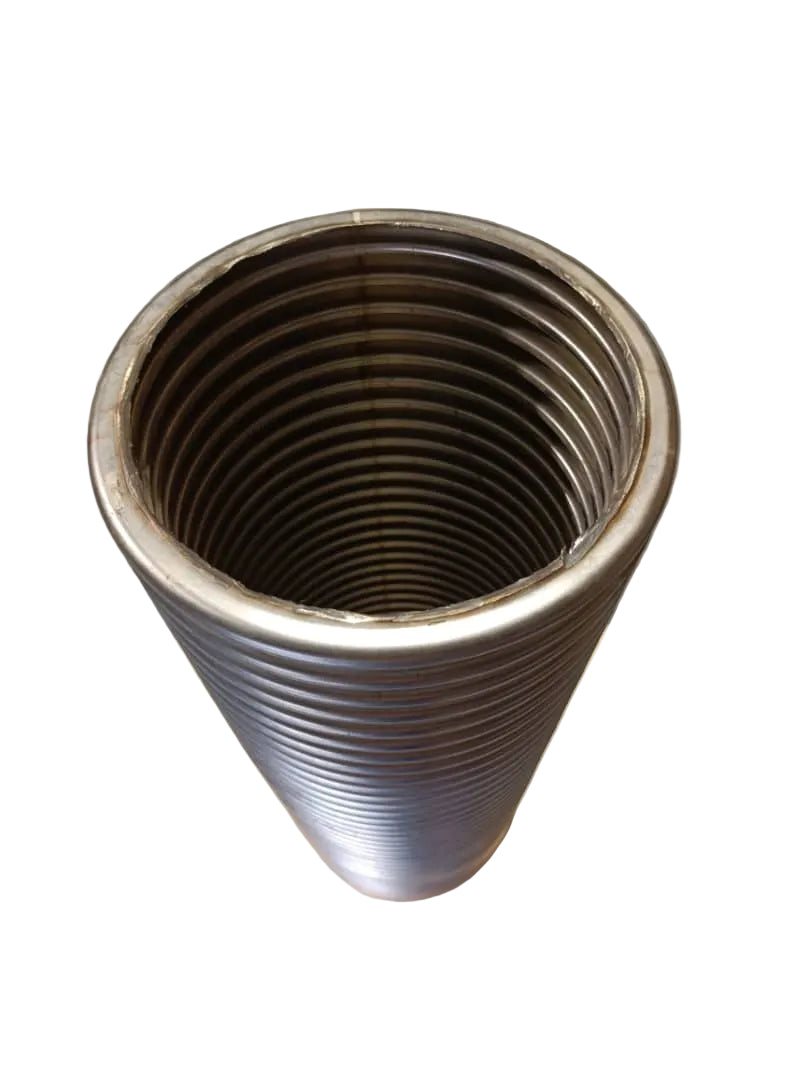 6" 500mm L Flex steel h/temp hose (270-700c)