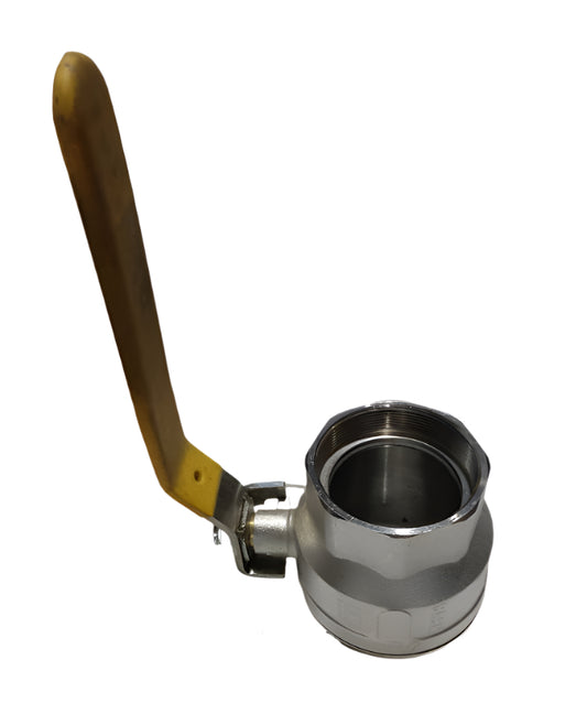 Ball valve 3" Chrome Brass Screw End