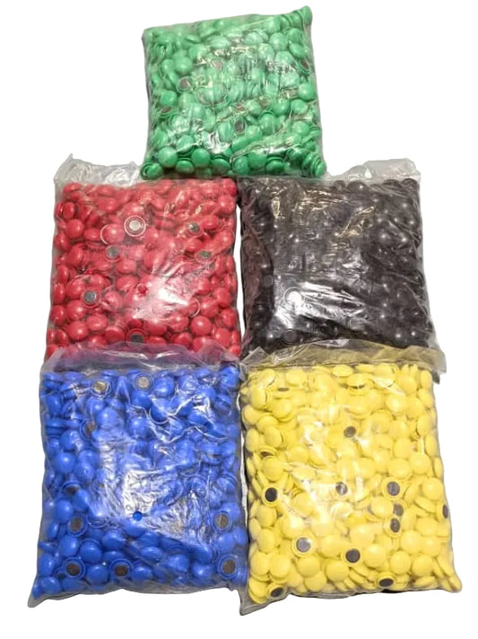 Magnetic Button - Red/Yellow/Green