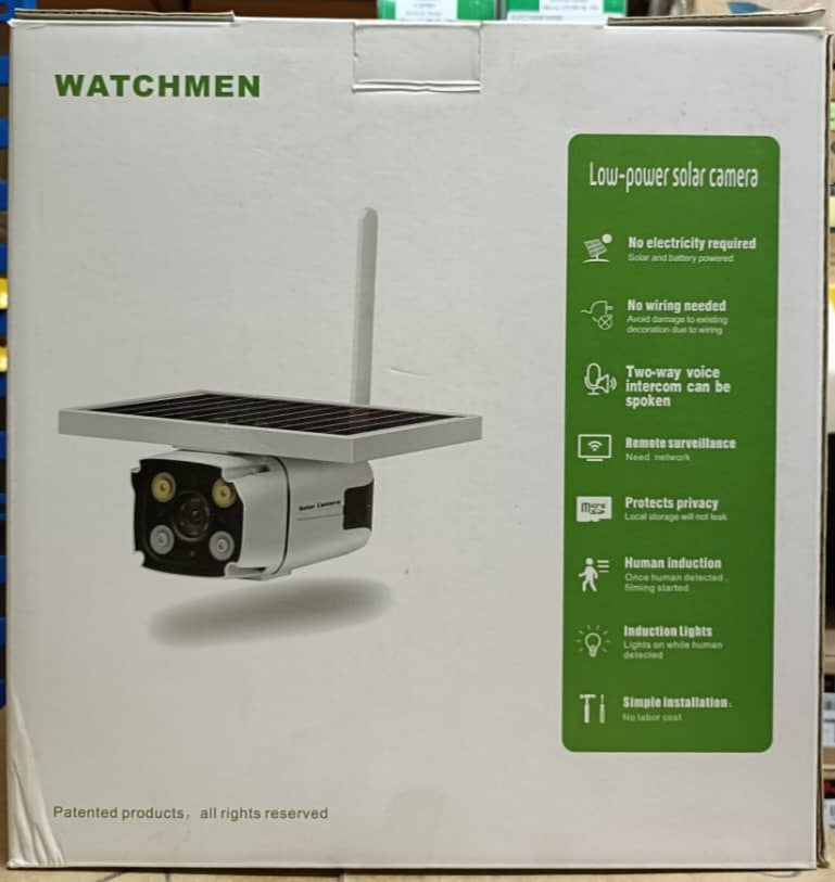 WATCHMEN - WIFI SOLAR CAMERA