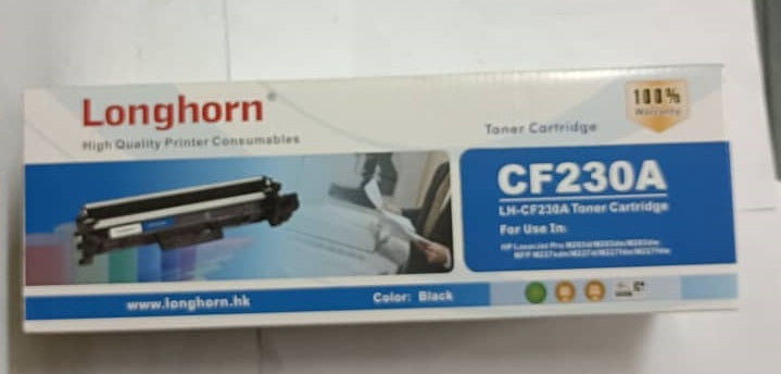 Longhorn Black Toner HP CF230A