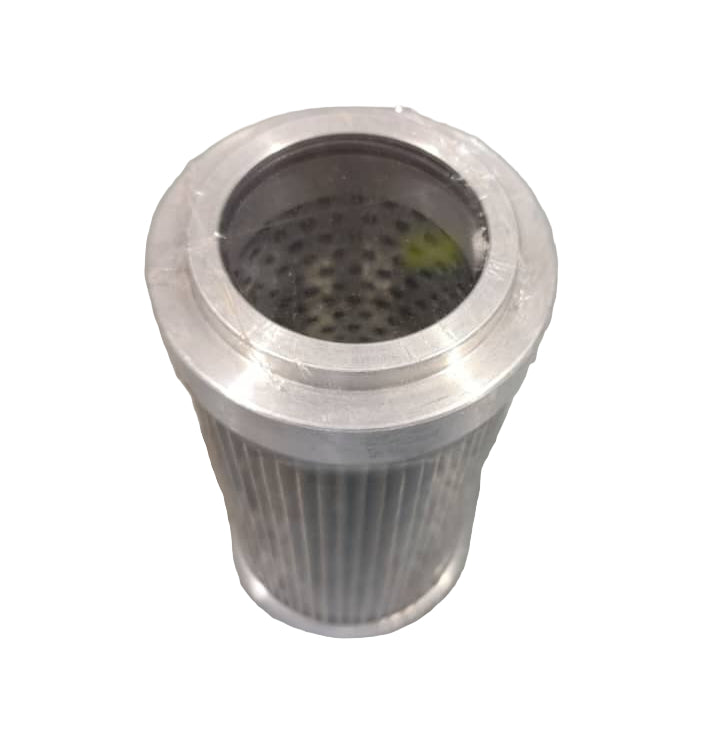 Metal filter on a textured surface