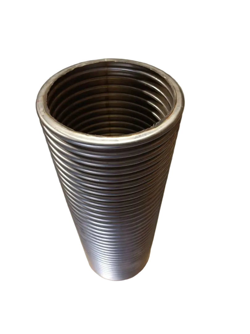 6" 500mm L Flex steel h/temp hose (270-700c)
