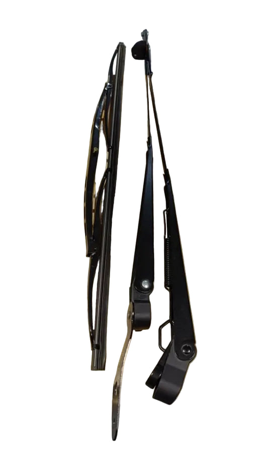Wiper arm with wiper blade